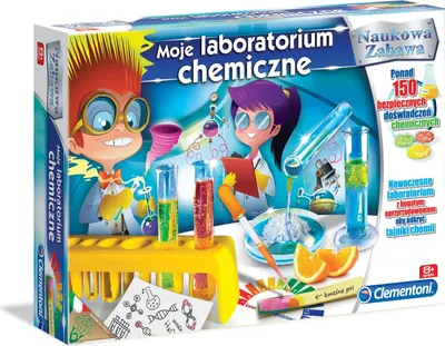 Zdjęcie produktu dla Clementoni Moje Laboratorium Chemiczne 60250