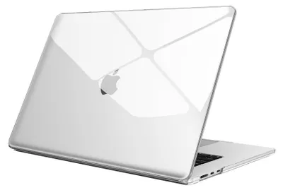 Produktbild von Fintie Hülle Kompatibel mit MacBook Air 15 Zoll M5 M4 M3 M2 A3448 A3241 A3114 A2941 (2026-2023), Ultradünne Hartschale Schutzhülle Snap Case Cover Kompatibel mit MacBook Air 15", Transparent