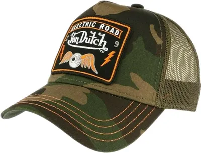 Image de Casquette Von Dutch CAS1SQUARE4B73 pour Uni