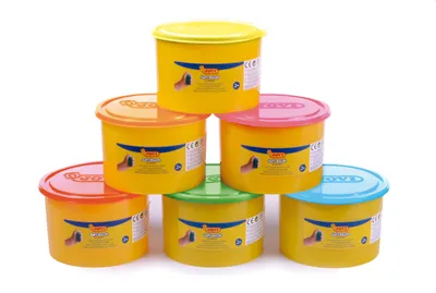 Immagine prodotto di JOVI BLANDIVER argilla morbida da modellare 6x460g, 6 colori neon
