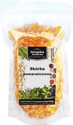 SKÓRKA POMARAŃCZOWA WŁOSKA KANDYZOWANA 500G SWOJSKA PIWNICZKA