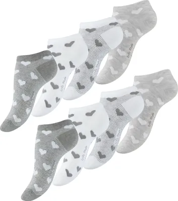 Produktbild von Vincent Creation® Sneaker Socken 8 Paar, mit Herzmotiv 39-42