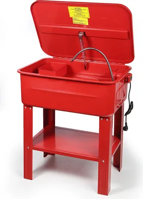 Produktbild von Reinigungsbecken 90L 1,9l/min Pumpe 40L Flüssigkeit Teilewaschgerät Spülschlauch