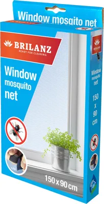 Obrázok produktu pre Okenná sieť 150x90cm biela s páskou proti hmyzu