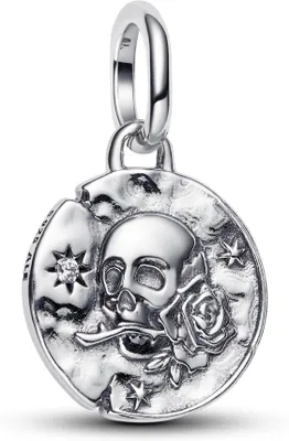 Immagine prodotto di PANDORA ME Charm Medaglione Teschio Zirconia 794089C01