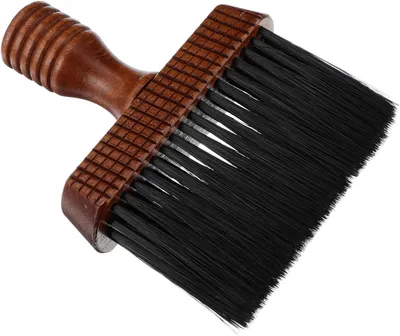Obrázek produktu pro Kartáč s měkkými štětinami pro poškozené vlasy, ergonomická dřevěná rukojeť, pro kadeřníky a kadeřnické salony