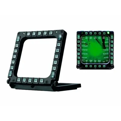 Produktbild von Thrustmaster MFD Cougar Pack, Joystick, PC, Kabelgebunden, USB, Schwarz, Kabel