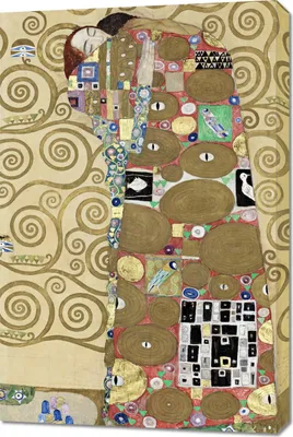 Immagine prodotto di Quadro 60x90 cm Fulfillment, Gustav Klimt Vintage per il salotto