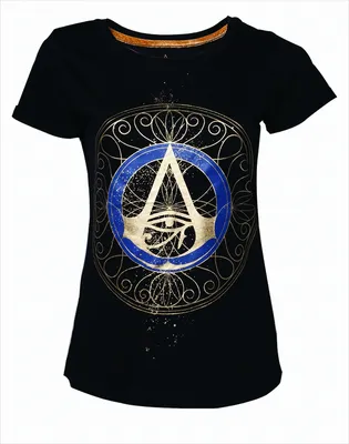 Produktbild von Assassins Creed T-Shirt -XL- Gold Spaller Logo
