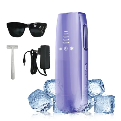 Produktbild von IPL Geräte Haarentfernung Laser Dauerhafte Schmerzfreie Haarentfernungsgerät IPL mit 990.000 Lichtimpulse für Gesicht, Achseln, Beine, Bikinizone