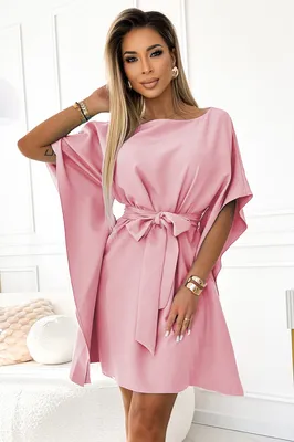 Produktbild von Numoco Minikleid für Frauen Sofia dunkelpink L/XL