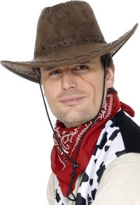 Produktbild von Cowboyhut Kostüm-Accessoire für Erwachsene braun