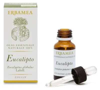 Immagine prodotto di Erbamea Eucalipto Olio Essenziale Bio 10 ml
