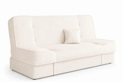Produktbild von Sofa ROYAL in Creme 192 x 90 x 85 cm, modernes Schlafsofa mit großzügiger Liegefläche, KI-generiertes Bild