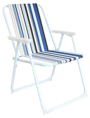 Campingstuhl Outdoor Klappstuhl Regiestuhl Gartenstuhl Ocean gestreift