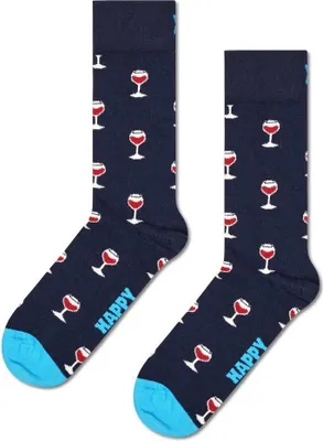 Produktbild von Hs By Happy Socks Glass Of Wine Lange Socken Blau EU 41-46 Mann Blau EU 41-46