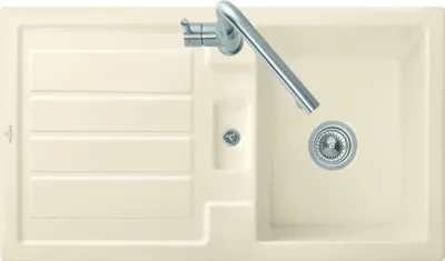 Produktbild von Villeroy & Boch V&B Spüle FLAVIA 50 900x510mm Handbet ivory