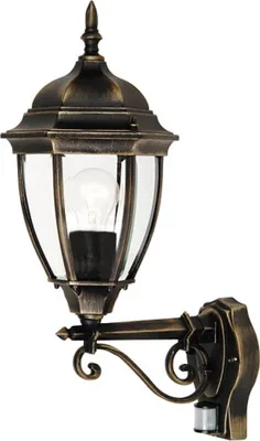 Produktbild von Rabalux 8380 Außenwandleuchte Toronto, E27, gold, rund, Klassisch, IP44, ø205mm