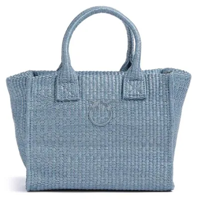 Image de Pinko Beach Shopper Mini Couleur Bleu