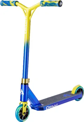 Produktbild von Micro Mobility Systems Chilli Pro Scooter Jumpstart - S - Blue/Yellow