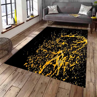 Produktbild von Conceptum Hypnose, Exfab82, Teppich (100 x 200), 100 % POLYESTER, Gold, 100 x 200 cm