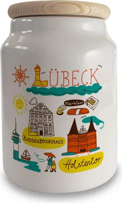 Produktbild von Lübeck Wimmelbild Keksdose