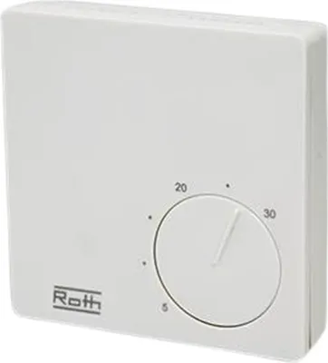 Produktbild von ROTH WERKE Raumthermostat Basicline H/C, 230 Volt, 1 Stk.