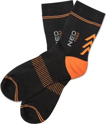 Produktbild von NEO TOOLS Herren Arbeitssocken Coolmax (Polyesterfasern), klassisches Design | Größe 39-42