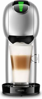 Produktbild von Krups KP440E.20 Dolce Gusto Genio S Kapselmaschine +3x Starbucks Toffee Nut Latte, Farbe:Silber