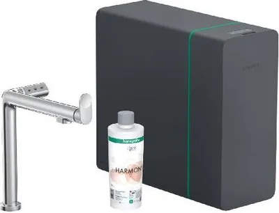 Produktbild von Hansgrohe Aqittura M91 - Spültischarmatur , SodaSystem, sBox, verchromt 76837000