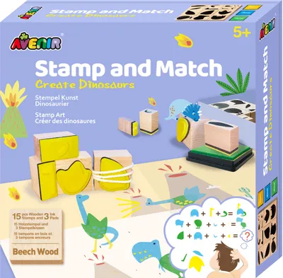 Produktbild von Stempelset Dinosaurier