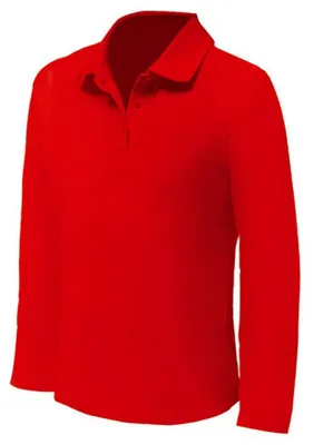 Produktbild von Nath - Poloshirt für Herren Langärmlig LT2860 (M) (Rot)