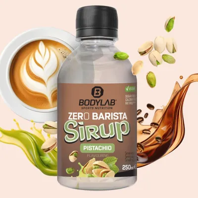 Produktbild von BODYLAB Zero Barista Sirup - 250ml - Pistazie