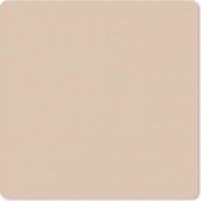 Produktbild von MuchoWow® Mauspad Mousepad Beige - Farben - Unifarben 20x20 cm - Mousepads - Maus Mat - Pad - Mausunterlage - Desk Mat - Bureauartikeln