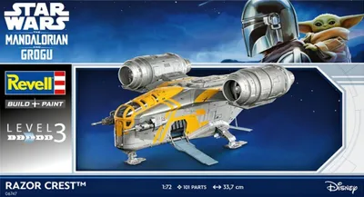 Immagine prodotto di Revell Razor Crest Mandalorian Grogu 1:72
