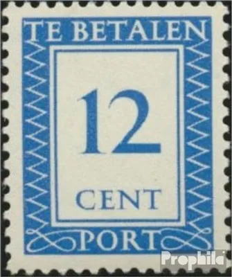 Produktbild von Briefmarken Niederlande 1947 Mi P89X postfrisch Portomarke