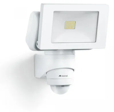 Produktbild von STEINEL LS 150 S, Weiß, IP44, Aluminium, Kunststoff, II, Wandmontage, 0 - 15 min