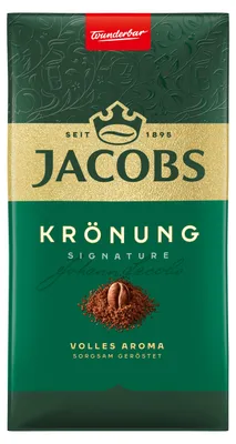 Produktbild von JACOBS Filterkaffee Krönung Röstkaffee gemahlen klassich 12 x 500 g