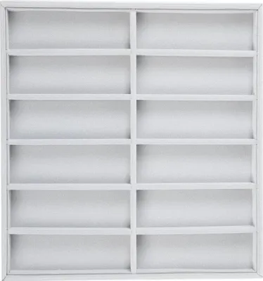 Produktbild von 12 Gitter Sonnenbrillen Aufbewahrungsbox Brillenetui Organizer Schmuck Display Container