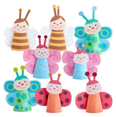 Produktbild von Haba Bastelset - Kreatives Schneideset für Kinder Schmetterlinge