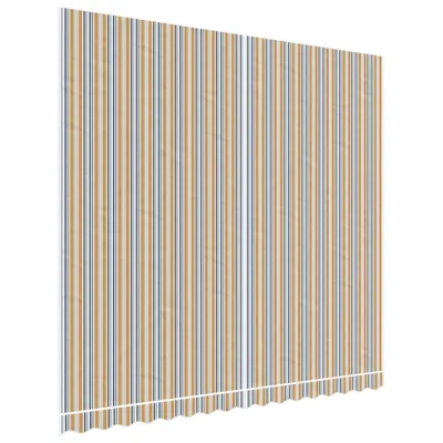 Immagine prodotto di vidaXL Telo da sole a strisce multicolori 4x3,5 m