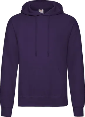 Produktbild von Fruit of the Loom - "Classic" Kapuzenpullover mit Kapuze für Herren FK3165 (XXL) (Violett)