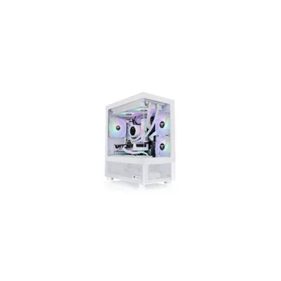 Obrázok produktu pre Thermaltake View 170 TG ARGB Snow, Micro Tower, PC, Biela, micro ATX, Mini-ITX, SPCC, Temperované sklo, Hranie