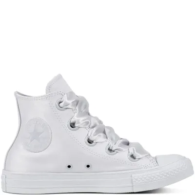 Produktbild von Converse Chuck Taylor All Star High BIG EYELET SATIN Pure Platinum 560656C Größe 6 UK · 39 EU · 24.5 cm