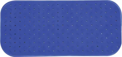 Produktbild von MSV Dusch-/Badeschutzmatte Bad - Gummi - blau - 36 x 97 cm