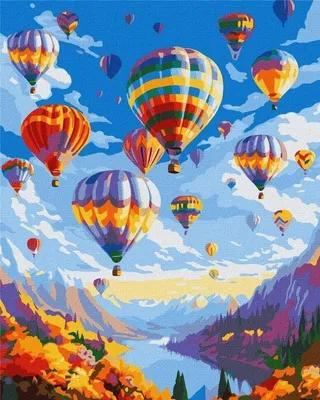 Obrázok produktu pre Maľovanie podľa čísel IDEYKA 40 x 50 cm Magický let