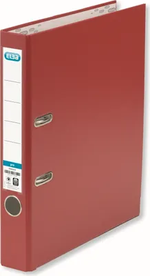 Produktbild von Ordner A4 smart top 50mm PP/Papier rot Packung mit 10 Stück