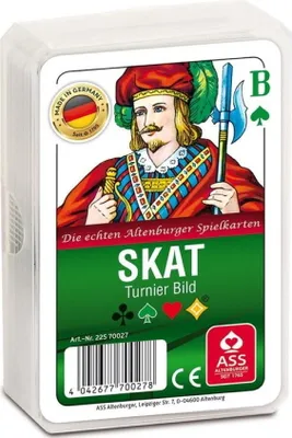 Produktbild von ASS Altenburger Spielkarten 70027 - Skat Turnierbild, Kartenspiel 4042677700278