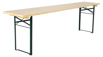 Obrázek produktu pro Pivní stůl BAVORD STANDARD 220x50 cm – masiv borovice 29 mm, rám 29x29x2,2 mm, nosnost 300 kg