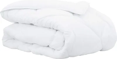 Image de vidaXL Couette d'hiver blanche 240 x 222 x 5 cm Polyester